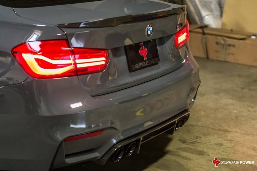  BMW M3 Sedan Grigio Telesto by Supreme Power 2016 года  (фото 14 из 16)